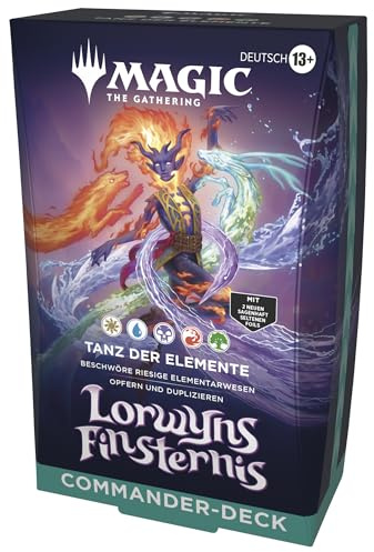 Magic: The Gathering Lorwyns Finsternis - Commander Deck | Tanz Der Elemente (Deutsche Version)