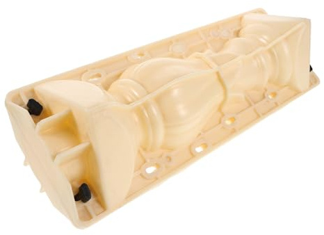 BESTonZON Moule à Colonne Romaine Plastique pour Béton et Plâtre Moule Réutilisable pour Balustrade de Jardin Modèle et Facile à Utiliser pour Décoration Extérieure