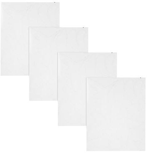 Ipetboom Autocollants Anti-Collision pour Vitres Oiseaux 4 Feuilles Décoratives Colibris Plumage Feuilles Film Statique Protection Fenêtre Maison Bureau École