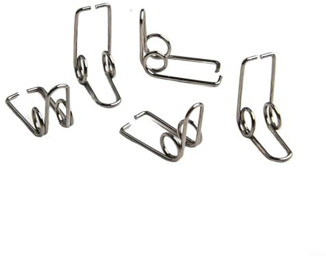 Brass Instrument Valve Spring Set – 5-Piece Iron Water Key Spring for Trumpet, Trombone & Alto Saxophone – lasting Metal Valve Springs for Brass Gear(Trumpet)