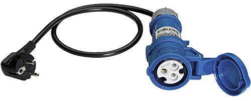 BENNING Messadapter [Schutzkontakt-Stecker - CEE-Cara-Kupplung] Messadapter 16A CEE - Schuko