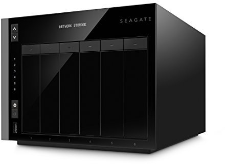 Seagate WSS NAS 2-bay RAID – stec2004000 Nero nero Leergehäuse