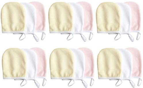 FRCOLOR 18stücke Wiederverwendbare Mikrofasertücher Abschminken Praktische Gesichtsreinigungspads Für Absorbierend Und Langlebig Für Tägliche Hautpflege