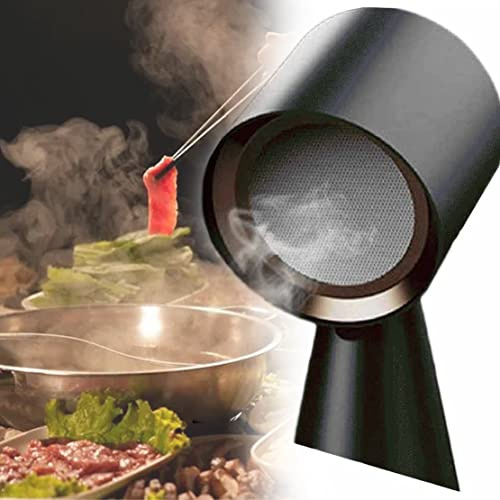Portable Desktop Cooker Hood, 3200RPM Portable Extractor Range Hood, 2m³/min Strong Suction, One-Click Adjustment, Two Gears Optional, Suitable for Home, Kitchen