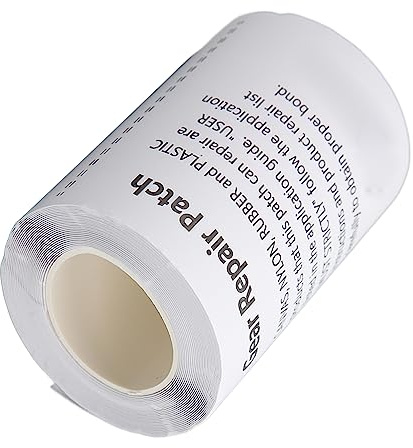 Tbest 12,3 Fuß Rolle TPU-Pool-Reparaturflicken, TPU-Poolflicken-Reparaturset für Luftmatratzen, Wasserdicht, Vielseitig Einsetzbar für Hüpfburg-Luftbett-Poolschwimmer