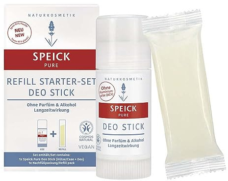Speick Pure Refill Starter-Set Deo Stick, 80ml (1)