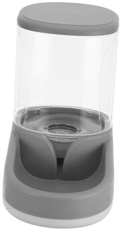 Happyyami Futterautomat Für Haustiere Schwerkraftnapf Für Katzen Futterautomat Für Katzen Gravity Feeder Kat Automatische Trinkfütterung Für Haustiere Wasserspender Für Grey Abs