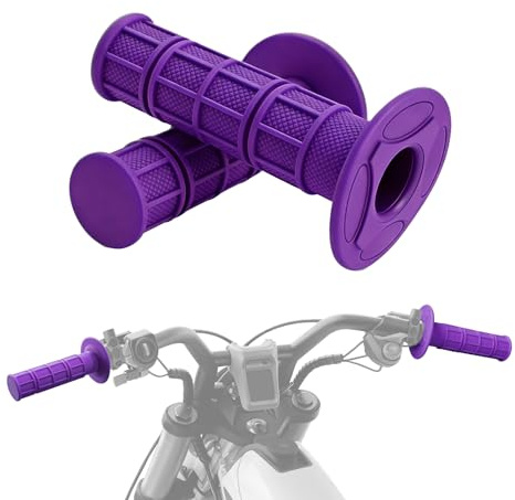 BSSOK Motorrad Griffe 22 mm 24 mm Gummi Universal Lenkergriffe für Motocross Fahrrad Dirt Pit Bike