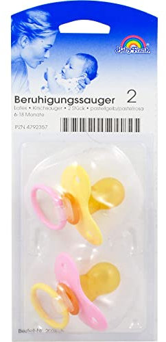 Beruhigungssauger Kirsche Latex 6 - 18 M.Past./gb./r.