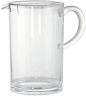 ILSA Caraffa con Coperchio Giada, Acrilico, Trasparente, Capacità 2 L