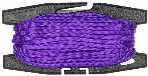 Paracord Spool Tool with 100 Feet of 550 7-strand Parachute Cord