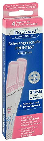 TESTAMED Schwangerschaftstest 2er 1 P