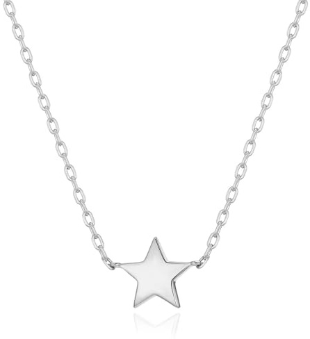 Philip Jones Silver Plated Star Necklace