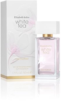 Elizabeth Arden - White Tea Eau Florale Eau de Toilette, Perfume Femenino y Delicado, con Notas Florales e Ingredientes Refinados, Perfume para Mujeres - 50 ml