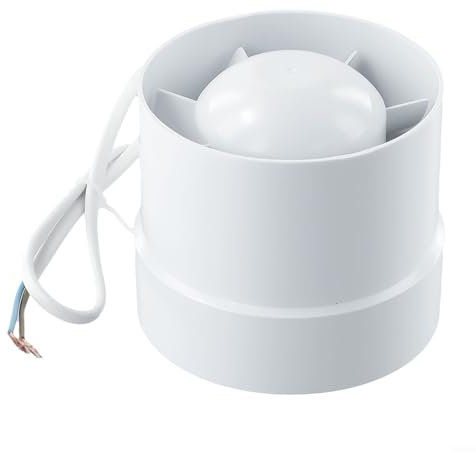 SPORTARC Ventilateur extracteur d'air en ligne pour salle de bain et salle de bain (10,2 cm)