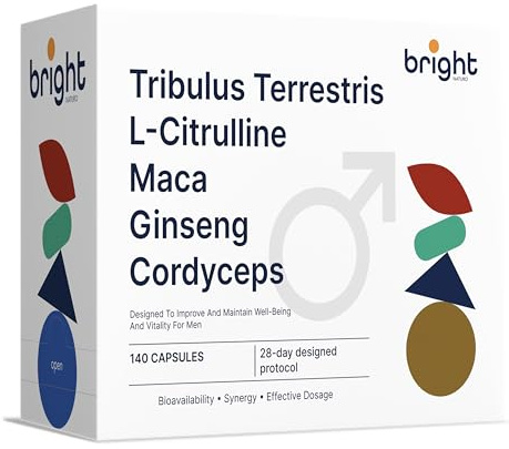 Tribulus Terrestris, Maca, L-Citrulline, Cordyceps, Ginseng - SmartAbsorb™ | pour l’énergie, la performance & l’immunité | 28 sachets quotidiens