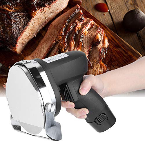 Aramox Utensile per Affettare il Coltello da Kebab Elettrico Portatile a Spessore Regolabile per Uso Domestico 240V