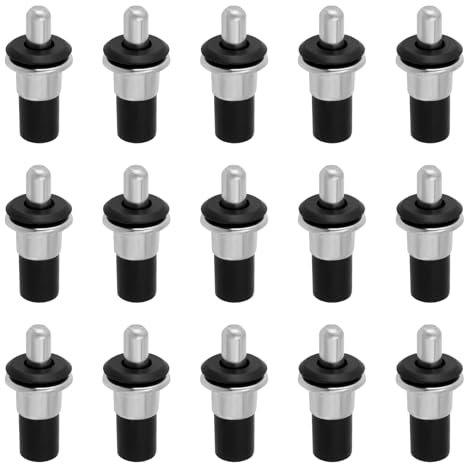 LT Easiyl 50 pièces Lot de Goupilles de Réparation de Porte D'armoire Goupilles à Ressort Goupilles de Réparation Amortisseur de Remplacement pour Goupille de Volet de Cuisine Meuble à Chaussures