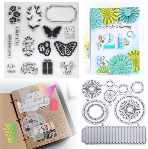 Plstod stansning stenciler nyheter, stämplar och stansar, 2025 stansmallar, stansformar, stämplar, för gör-det-själv födelsedagar scrapbooking pappersformar korttillverkning