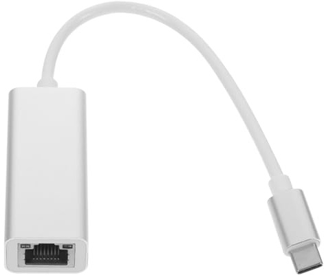 Adattatore Ethernet Gigabit Usb-c Connettore Type-c | Abs Oro, Chip di Controllo ad Alte Prestazioni, Stabile ed Efficiente per Laptop e Cellulari Colore Casuale