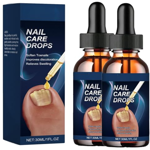Tratamiento de hongos para uñas de los pies extra fuerte, tratamiento de hongos en las uñas de los pies, tratamientos fúngicos de uñas de los pies, 30 ml (2 unidades)