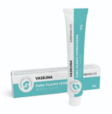 KabanaLabs - Vaselina Pura Filante Esterilizada 30 g – Cuidado y Protección de la Piel y Labios