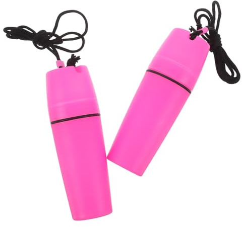 FUNOMOCYA Caja Seca para Buceo y Playa Contenedor Compacto Rosa 2 Unidades Recipiente Resistente y Sellado para Deportes Acuáticos y Almacenamiento Seguro