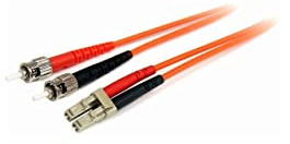 StarTech.com 10m Fiber Optic Cable - Multimode Duplex 62.5/125 LSZH Fiber Jumper Cord- LC/ST