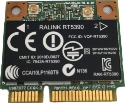 Hewlett-Packard (hp) 670691-001 - Ralink RT5390 Ripple3 Wi-Fi Pci-E Demi-Hauteur sans Fil Carte 2.4Ghz ; Ieee 802.11 B / G/N
