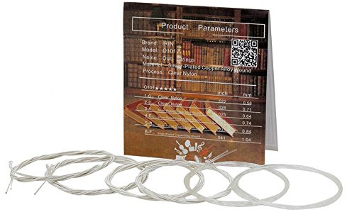 Oud Saiten, leichtes Nylon Lange Lebensdauer Gute Verarbeitung Langlebige Oud 12 Saiten, Oud für Oud Liebhaber(11strings)