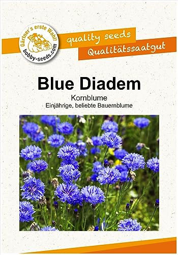 Blumensamen Blue Diadem Kornblume Portion