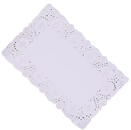 TOPBATHY 140pièces Nappe Papier Dentelle Décorative Pour Gâteaux Et Desserts Accessoire Élégant Pour Présentation De Plats Et Événements Festifs