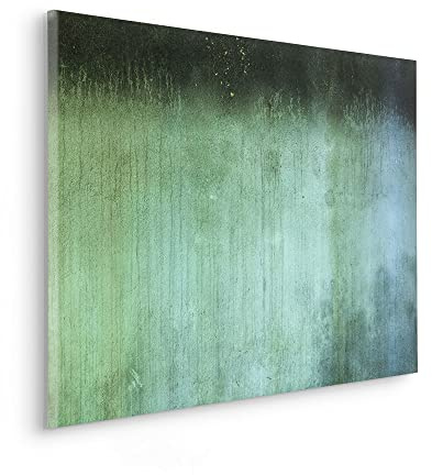 Komar Keilrahmenbild im Echtholzrahmen - Tapete XVI - Größe 90 x 60 cm - Bild, Leinwandbild, Landschaftsmotiv, Wohnzimmer, Schlafzimmer