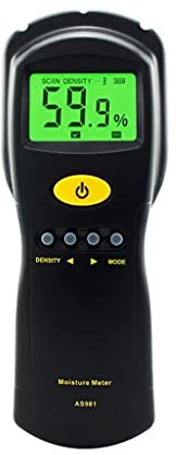 AS981 Misuratore di umidità per Legno Senza Contatto Tester di umidità per igrometro Digitale