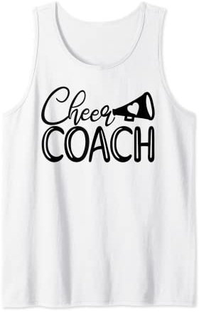 Lustiger Cheer Coach Cheerleading Tank Top