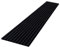 Wohnartig | Wandverkleidung | Lamellenverkleidung | Akustikpaneel | Wandpaneele auf filz | Akustikfilz | Lamellenwand | Lamellen dekor | Schwarz | 270cm Hoch | 45cm Breit |