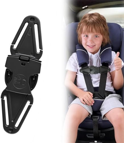 XURJUMI Clip De Sangle Enfant Auto, Clip Securite Siege Auto Bebe Chest Clip Ceinture De Sécurité Voiture Enfant Réglable Sangle De Poitrine Pour Poussette Et Sièges Auto