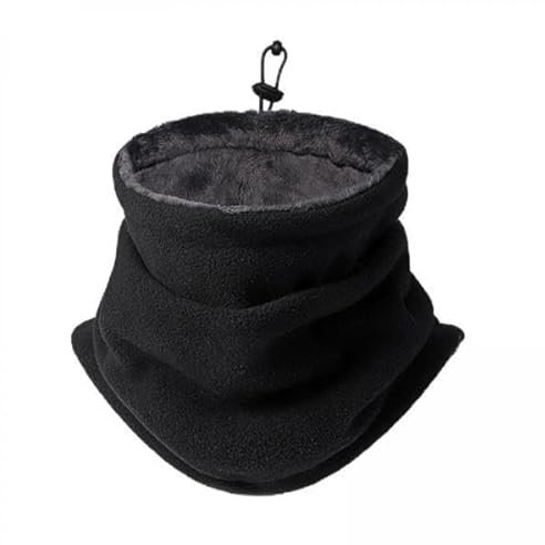 Ronyme Lot de 3 Masques Thermiques pour Le Visage, Le Ski, Le Tube, L'écharpe, Les Oreilles, Le Cyclisme, Noir