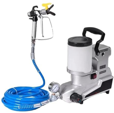 LCQSYE Pistolets à Peinture Pulvérisateur sans air Haute Pression Portable pour Usage Domestique, Peinture au Latex Petite et multifonctionnelle Pistolet Peinture Electrique
