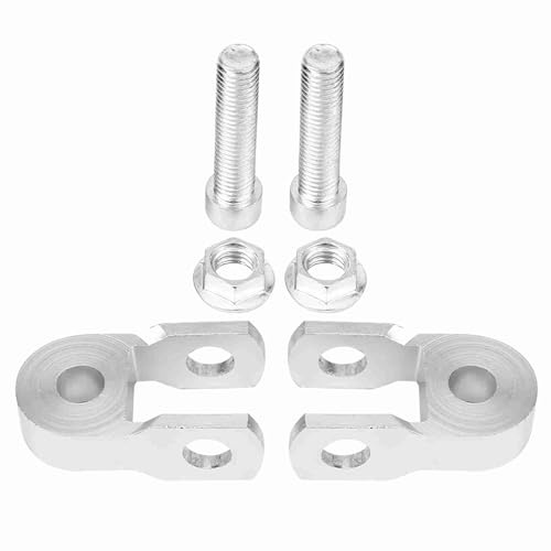 Aoaoy Rison Motorrad-Absorber, Verlängerung des Absorbers, 2 Stück, Höhenverlängerung, Säule für Stoßdämpfer, hinten, Universal (mit Schrauben)