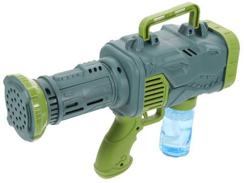 ibasenice Elektrische Seifenblasenmaschine Mit Löchern Tragbarer Blasenmacher Im Dinosaurier-design Für Partys Und Outdoor-aktivitäten Leicht Und Einfach Zu Bedienen