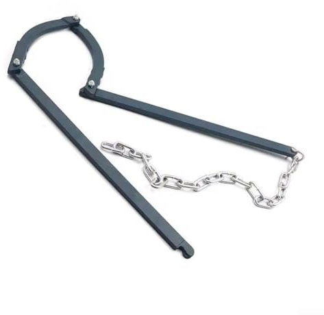 Strumento di fissaggio per recinzione in metallo, 490 mm, resistente alla ruggine, per riparazione e serraggio cavi, adatto per filo spinato elettrico e filo a rete