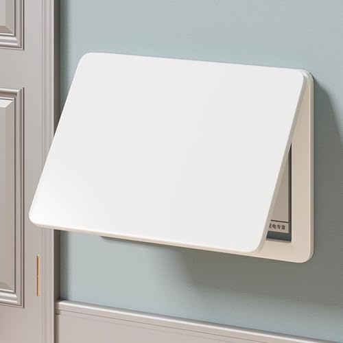 Vibeo Stromkasten verkleidung Dekorative Abdeckung für Sicherungskästen, Weiße, Versteckte Zählerkastenabdeckung, Schalterplatte für Den Innen- und Außenbereich(14x10in/35x25cm)