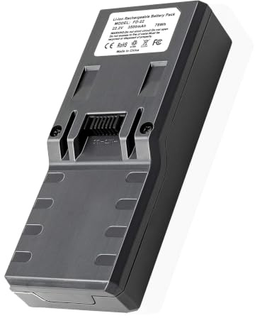 Batteria di ricambio adatta per la serie Hoover Freedom FD22, compatibile con i modelli di aspirapolvere tra cui FD22G, FD22L, FD22BC 011, FD22BR, FD22RP, FD22HH, FD22BCPET, FD22CAR. 22,2 V, 3500 mAh.