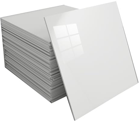 Carreaux muraux autocollants, Carreaux muraux et de plafond auto-adhésifs en PVC, imitation marbre, paquet 10 à 90 carreaux(C,80 tiles)