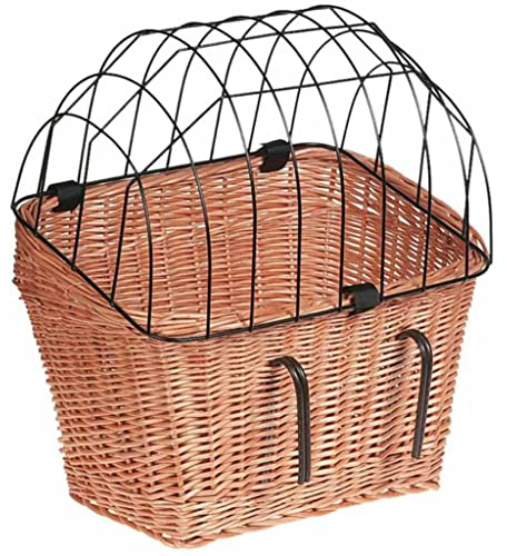 Karlie Weidenfahrradkorb mit Gitter L: 45 cm B: 30 cm H: 49 cm