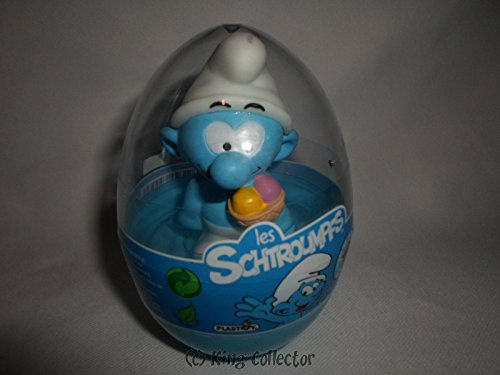 Plastoy Schlümpfe - Spielfigur im EI - Gourmet Schlumpf