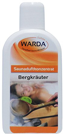 Warda Saunaaufguss Bergkräuter 200 ml Flasche -Zweihundert Milliliter Konzentrat