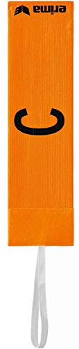Erima Unisex Kapitänsbinde mit Klett (7241904), neon orange, 1