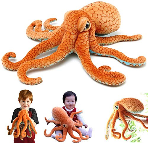 XIYUAN Octopus Stuffed Animal/Octopus Pillow/Toy Octopus/Used for Home Decoration Gifts Children Pillow Plush Animal Toys (19.6 inches /50cm)